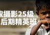 蚂蚁摄影25级人像后期精英班