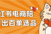 小红书电商陪跑日出百单选品