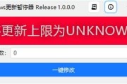 Windows更新暂停器(永久阻止Windows更新) v1.0.0.0 中文绿色版