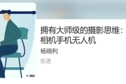 杨晓利：大师级的摄影思维：搞定相机手机无人机