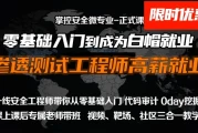 WEB安全工程师高薪正式班 - 带源码课件