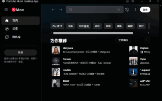 YouTube Music Desktop(YouTube音乐播放器) v2.0.6 多语便携版