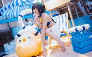 碧蓝航线COSPLAY 大惊喜！第二次出咱们花园啦