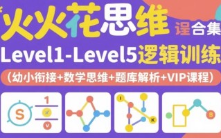 火花思维课程合集｜Level1-Level5逻辑训练（幼小衔接+数学思维+题库解析+VIP课程）