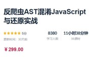 小肩膀：反爬虫AST混淆JavaScript与还原实战，视频+资料 价值299元