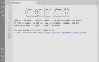 CudaText(免费开源代码编辑器) v1.226.1.1 中文绿色版