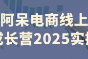 阿呆电商线上成长营2025实操