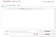 KMSOffline(激活Windows和Office系列产品) v2.4.4 绿色版