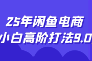 25年闲鱼电商小白高阶打法9.0