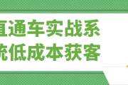 直通车实战系统低成本获客