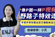 野路子特效课 | 像P图一样“P”视频