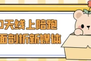 60天线上陪跑全面剖析新媒体