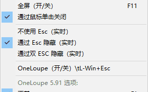 OneLoupe(桌面放大镜软件) v6.16 多语便携版