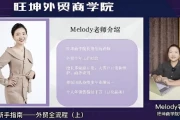 外贸小白蜕变行业销冠线上课程