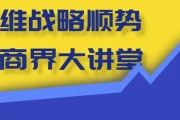 高维战略顺势篇商界大讲堂