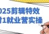 2025剪辑特效1对1就业营实操