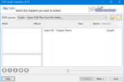 DVD Audio Extractor(DVD光盘提取音频) v8.7.0 便携版