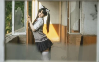 桜井宁宁 废墟jk