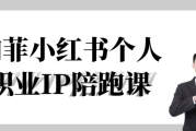 加菲小红书个人职业IP陪跑课