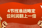 4节找准战略定位利润翻上一倍