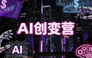AI创变营，从0到1学AI，能落地、能賺钱的全场景实战课