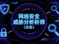 网络安全威胁分析师（初级）