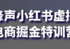 锋声小红书虚拟电商掘金特训营