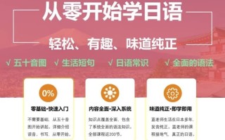 从零开始学日语，轻松、有趣、味道纯正