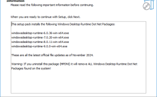 MultiPack .NET Windows Desktop Installer(.NET集合包) v1.3