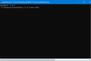 Windows PowerShell(命令行程序) v7.5.1 中文绿色版