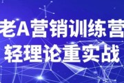 老A营销训练营轻理论重实战