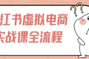 小红书虚拟电商实战课全流程