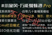 小旋风·万能蜘蛛池站群 Pro2.95 正版授权码+程序 小旋风·万能蜘蛛池站群 Pro2.95 正版授权码+程序