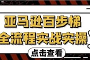 亚马逊百步梯全流程实战实操