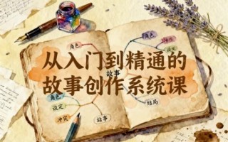 从入门到精通的故事创作系统课