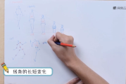 人体速写动漫人物手绘技法教程