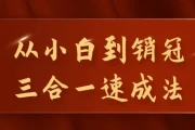 从小白到销冠三合一速成法