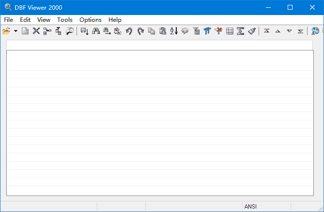 DBF Viewer 2000(查看和编辑DBF文件) v8.80 便携版