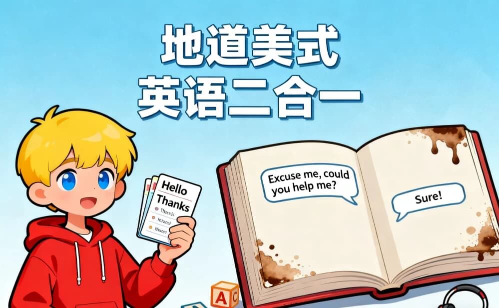 地道美式英语二合一 地道美式英语二合一