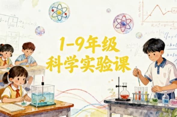 1-9年级科学实验课 1-9年级科学实验课