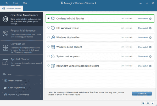 Auslogics Windows Slimmer(系统优化工具) v5.1.0.0 便携版