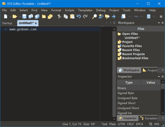 010 Editor(专业十六进制编辑器) v16.0.1 官方便携版 010 Editor(专业十六进制编辑器) v16.0.1 官方便携版