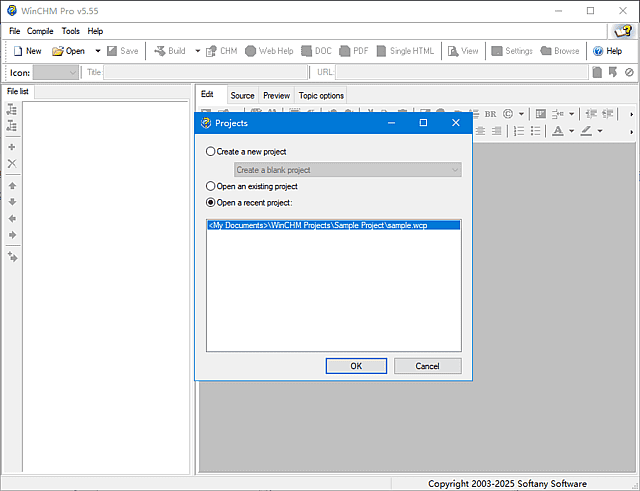 WinCHM(帮助文件制作工具) Pro v5.551 便携版