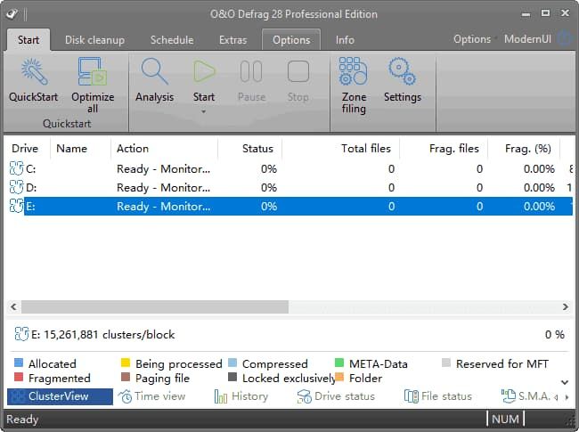 O&O Defrag(磁盘碎片整理) Professional v30.0.1065 便携版