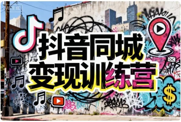 抖音同城变现训练营