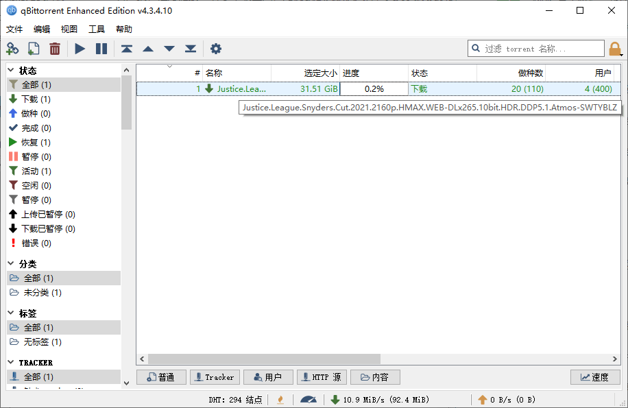 qBittorrent v5.0.5.10增强便携版-趣奇资源网-第6张图片